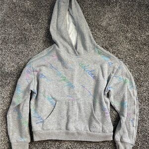 Adidas Heather Gray Hoodie